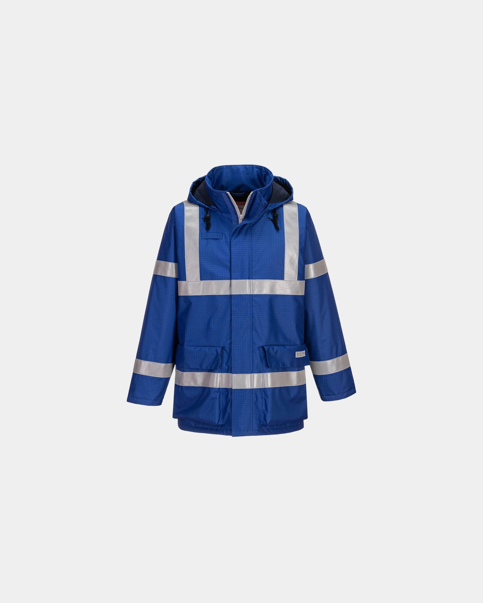 Regenjas antistatisch vlamvertragend om te personaliseren - Donkerblauw